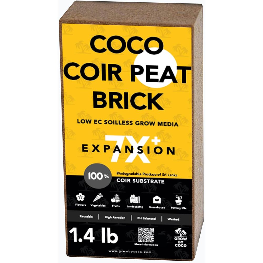 Substrate Coconut Fiber - Brique de 650g - Brique de