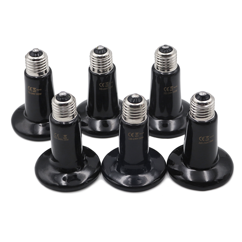 Ceramic Heat Emitter - Lot de 5 lampes chauffantes pour