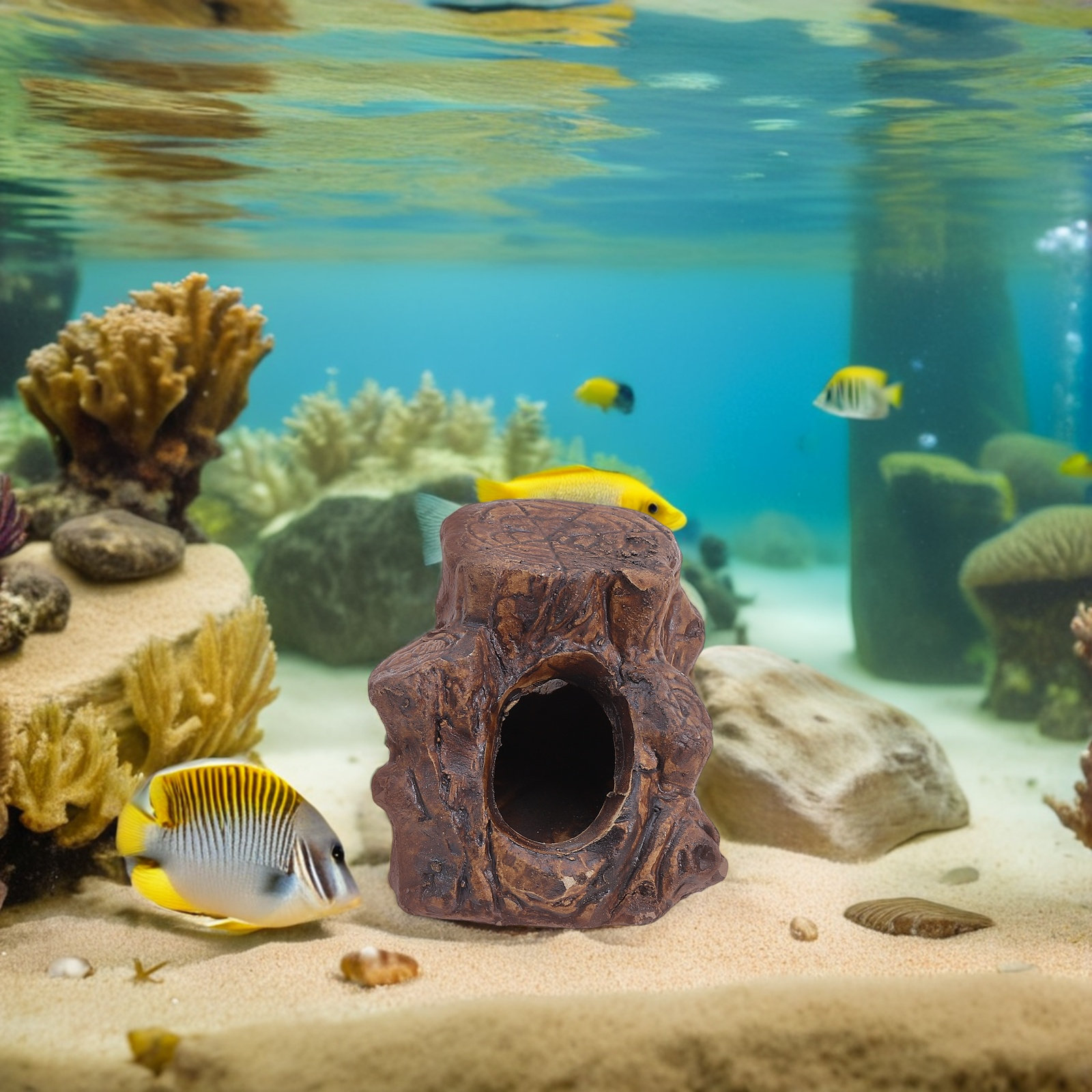 2 pièces de décorations de cac - Hide Cave Ceramic avis et prix