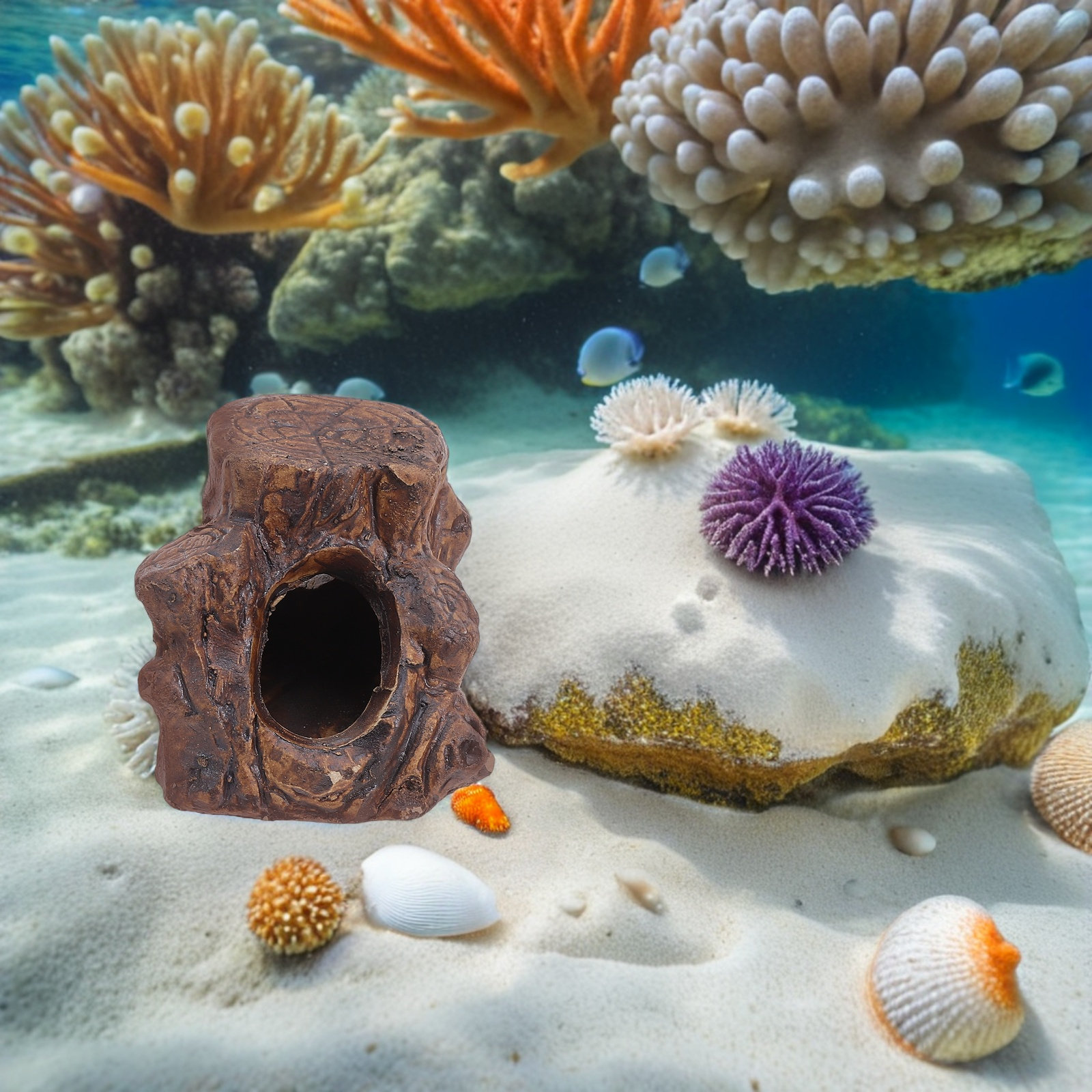 2 pièces de décorations de cac - Hide Cave Ceramic avis et prix