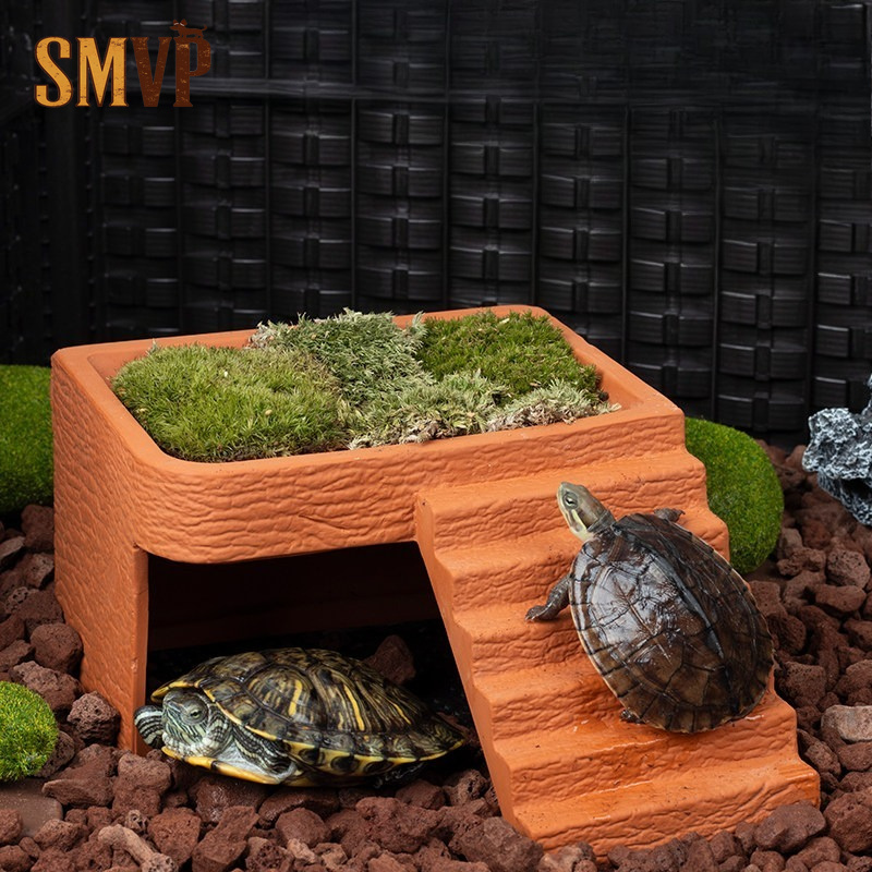 Plateforme de repos pour tortu - Hide Cave Ceramic avis et prix