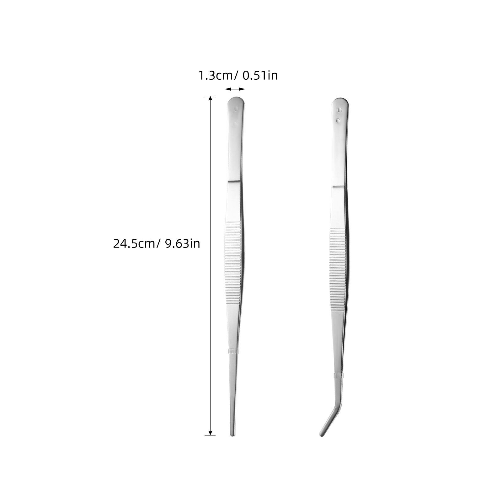 2 pinces en acier inoxydable a - Feeding Tong Stainless avis et prix