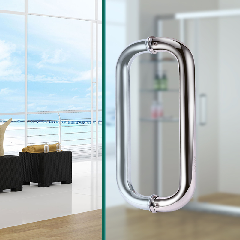 1 paire de poignées de porte e - Glass Door Hinge avis et prix
