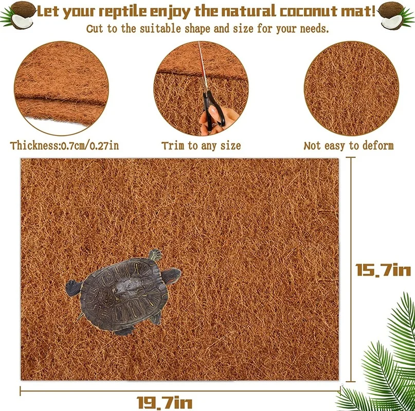 Tapis en fibre de coco naturel - Substrate Coconut Fiber avis et prix