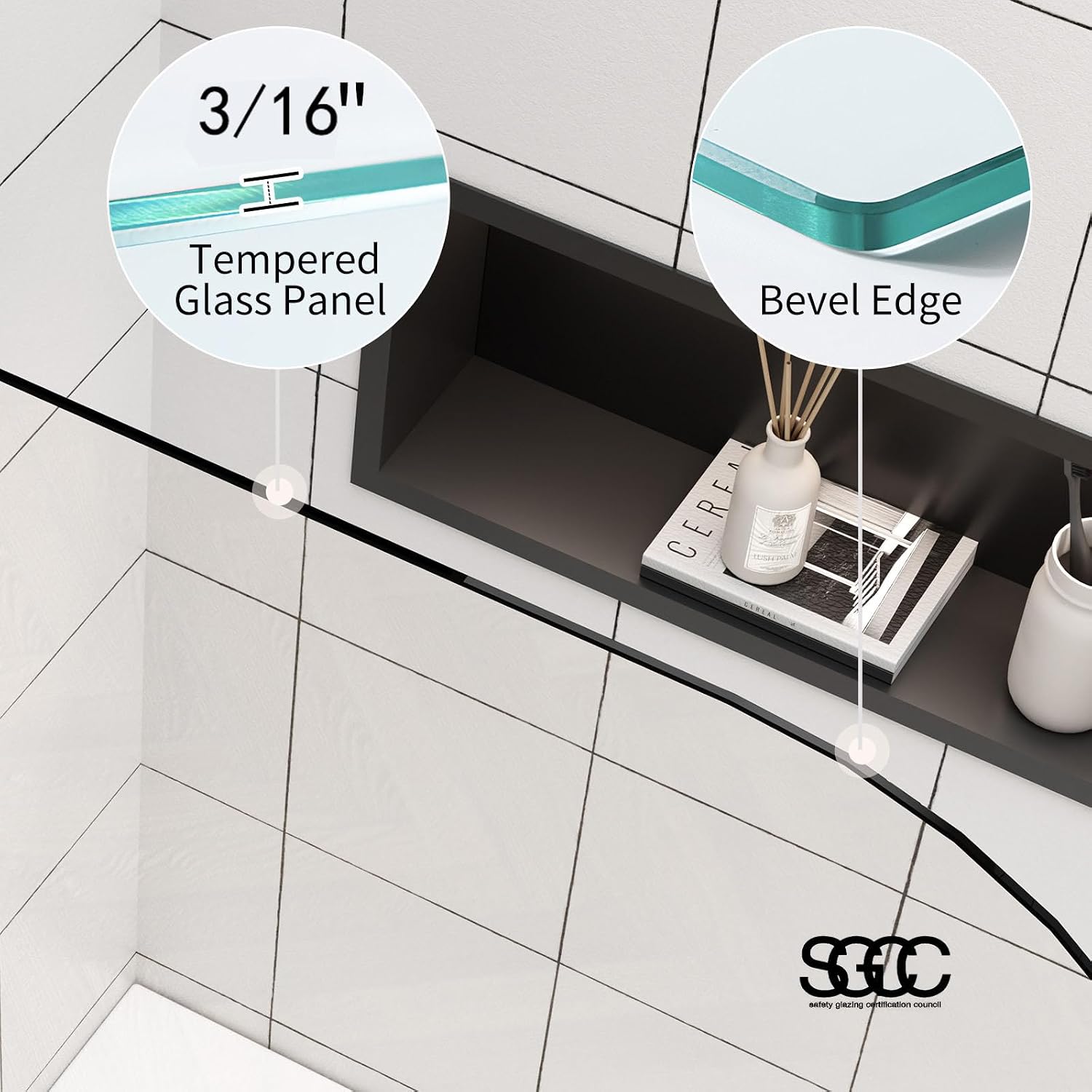 Porte de douche pivotante pour - Glass Door Hinge avis et prix