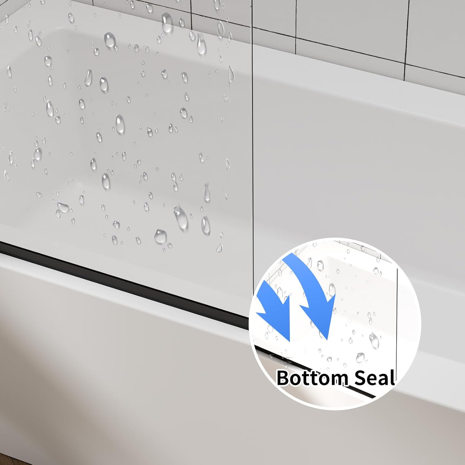 Porte de douche pivotante pour - Glass Door Hinge avis et prix